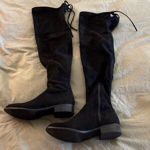 a new day Black Over-the-Knee Boots
